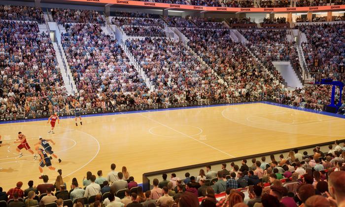 Xfinity Mobile Arena - Section 124 Seat View