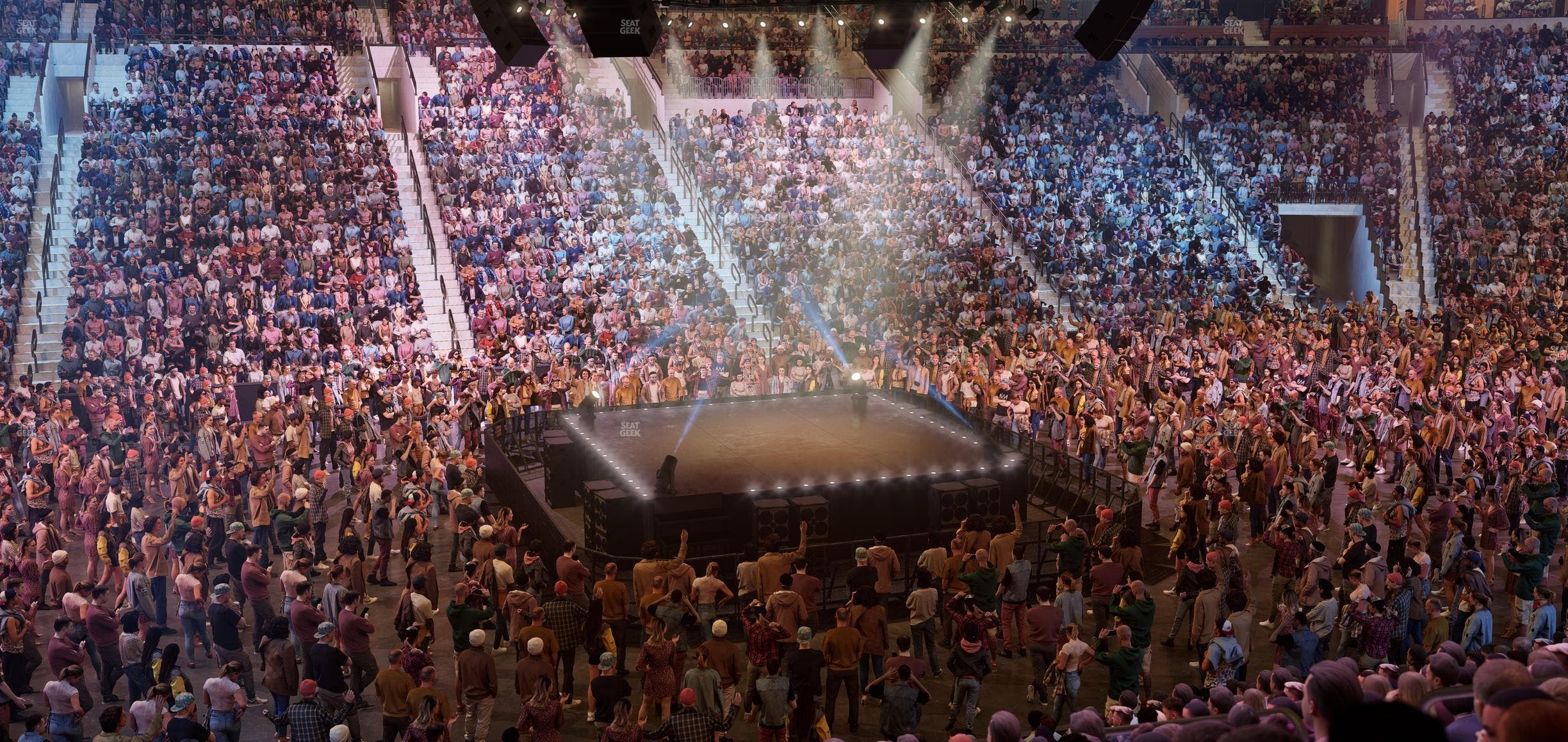 Xfinity Mobile Arena - Section 124 Seat View