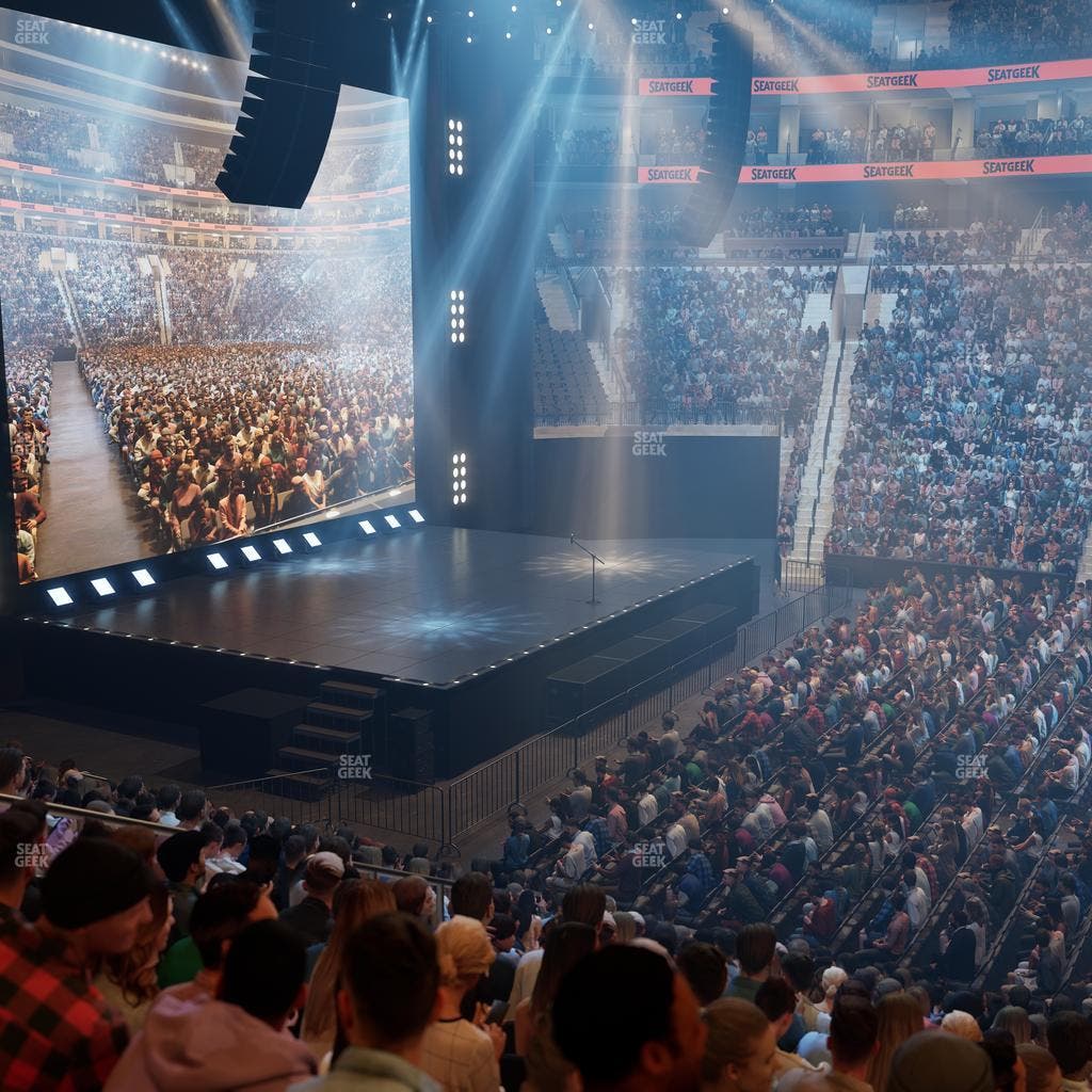 Xfinity Mobile Arena - Section 124 Seat View