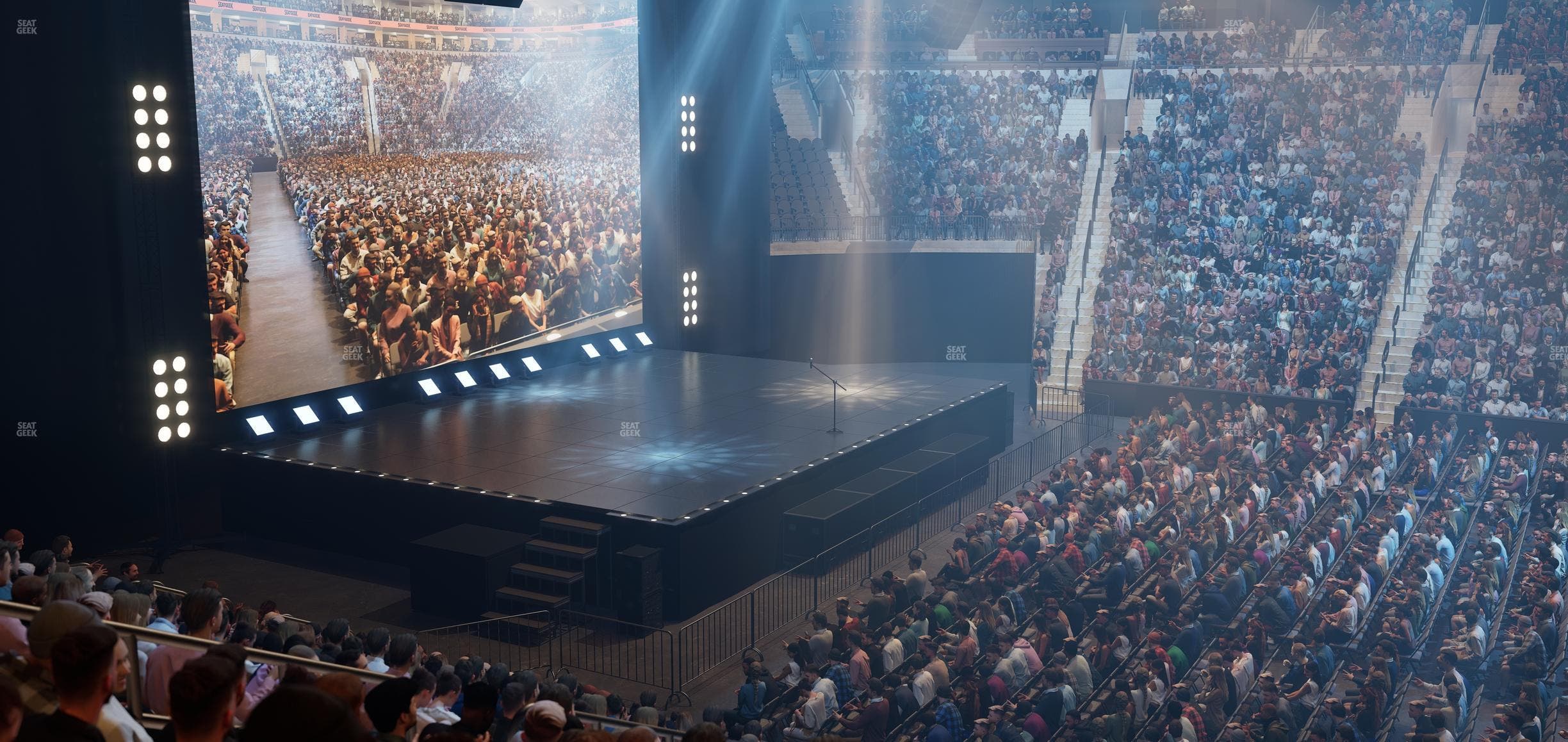 Xfinity Mobile Arena - Section 124 Seat View