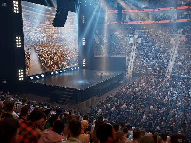 Xfinity Mobile Arena - Section 124 Seat View