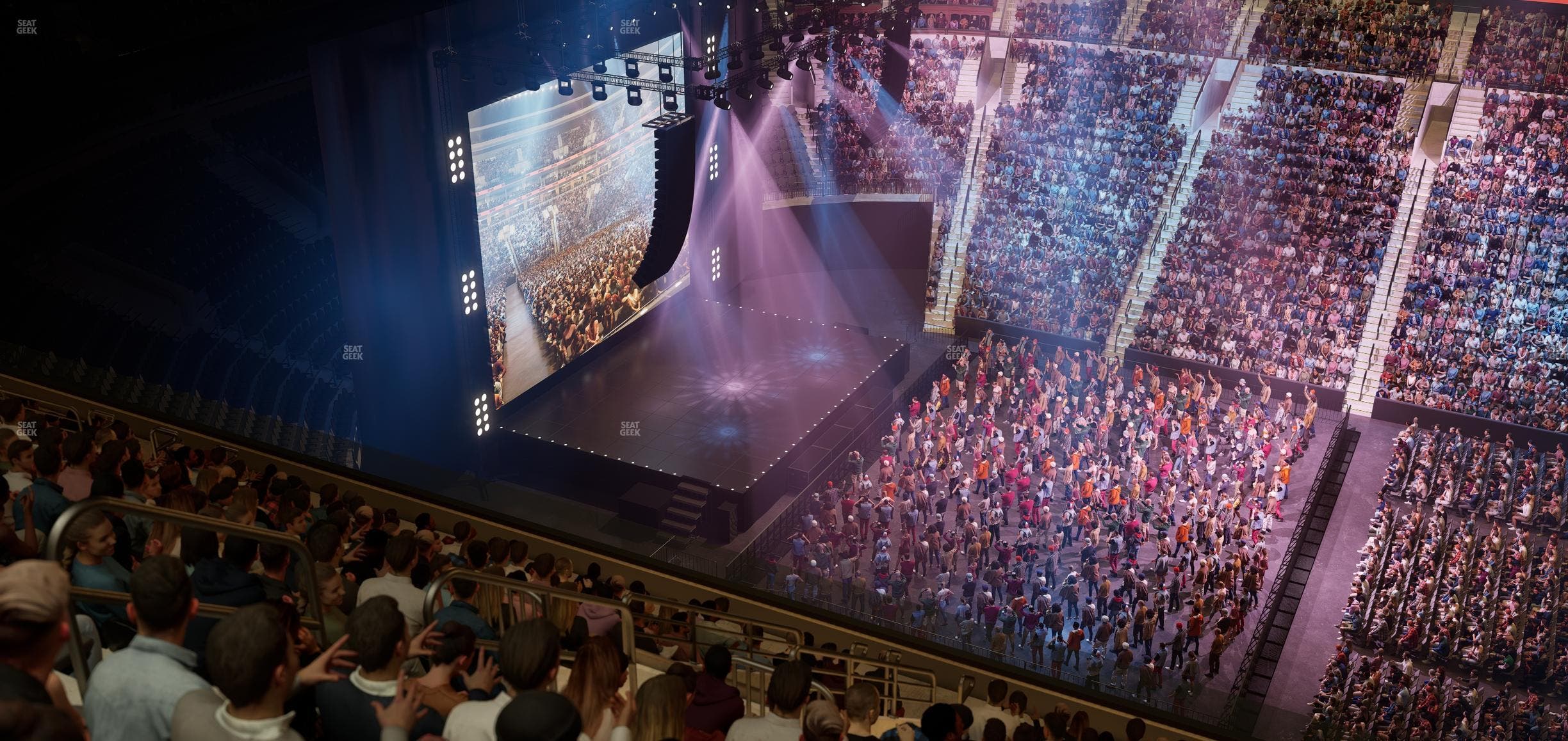 Xfinity Mobile Arena - Section 201 Seat View