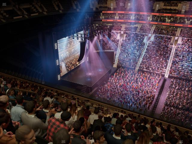 Xfinity Mobile Arena - Section 201 Seat View