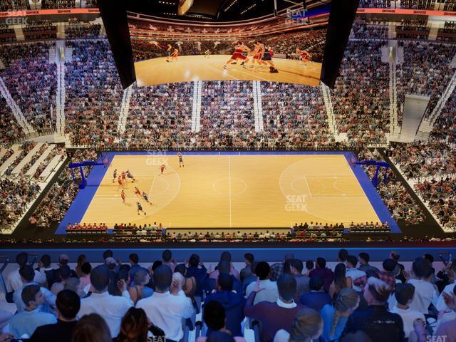 Xfinity Mobile Arena - Section 201 Seat View