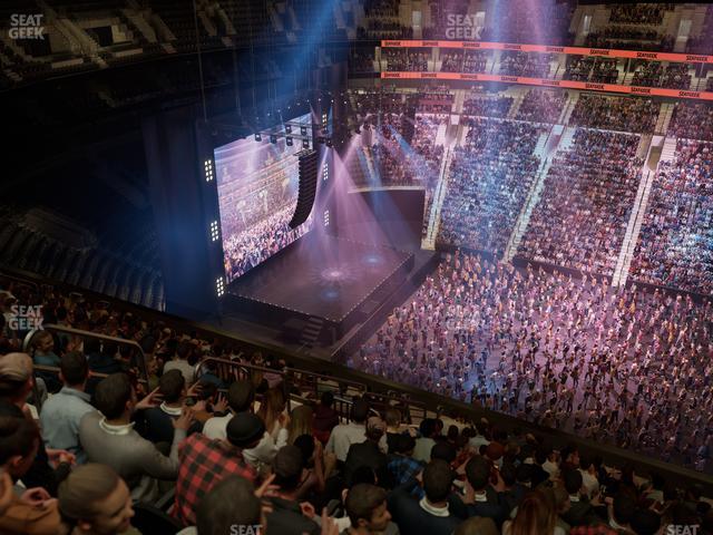 Xfinity Mobile Arena - Section 201 Seat View