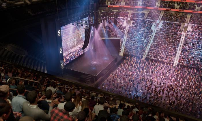 Xfinity Mobile Arena - Section 201 Seat View