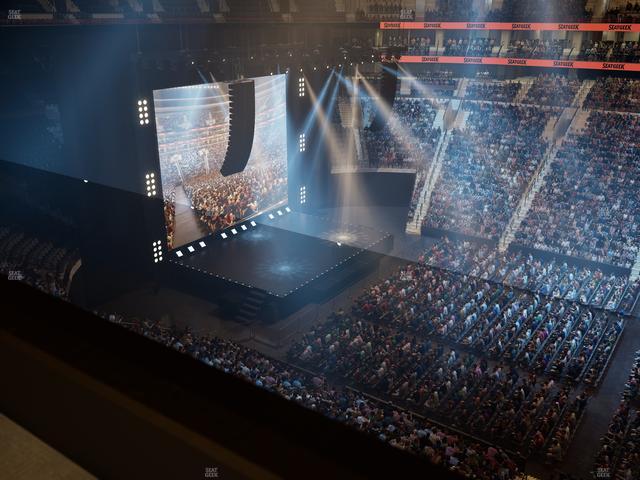 Xfinity Mobile Arena - Section 201 Seat View