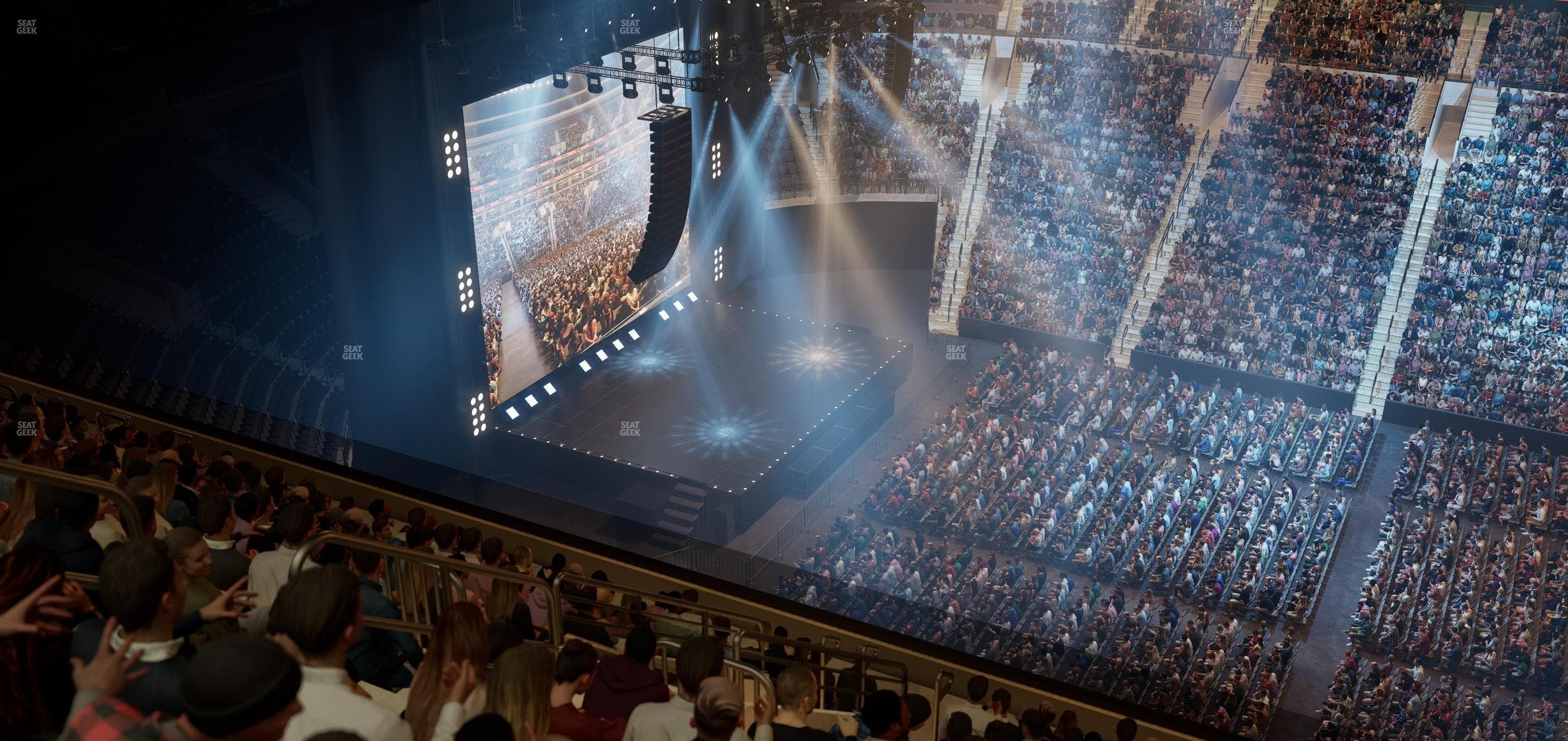 Xfinity Mobile Arena - Section 201 Seat View