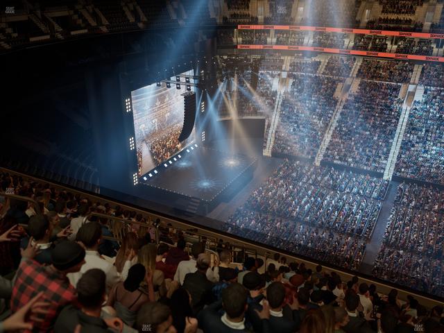 Xfinity Mobile Arena - Section 201 Seat View