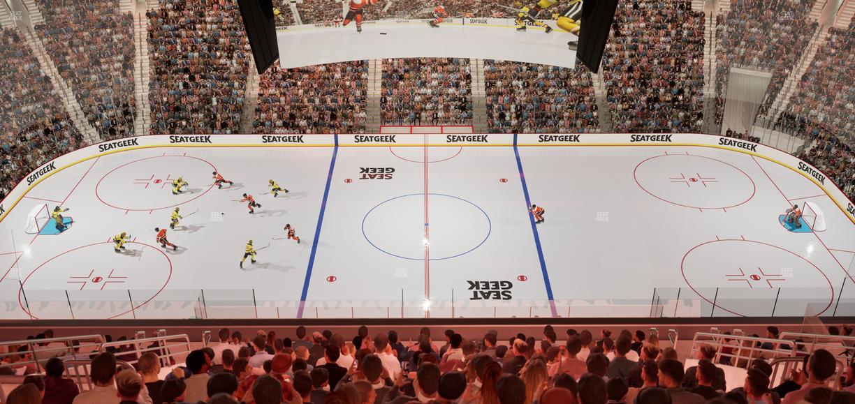 Xfinity Mobile Arena - Section 201 Seat View