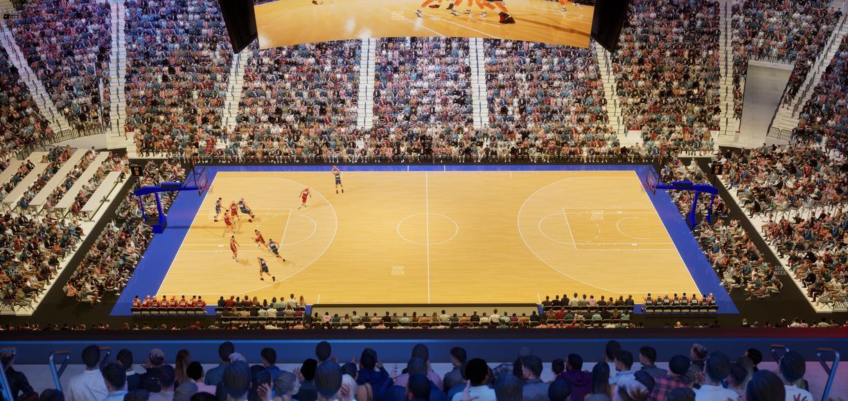 Xfinity Mobile Arena - Section 201 Seat View