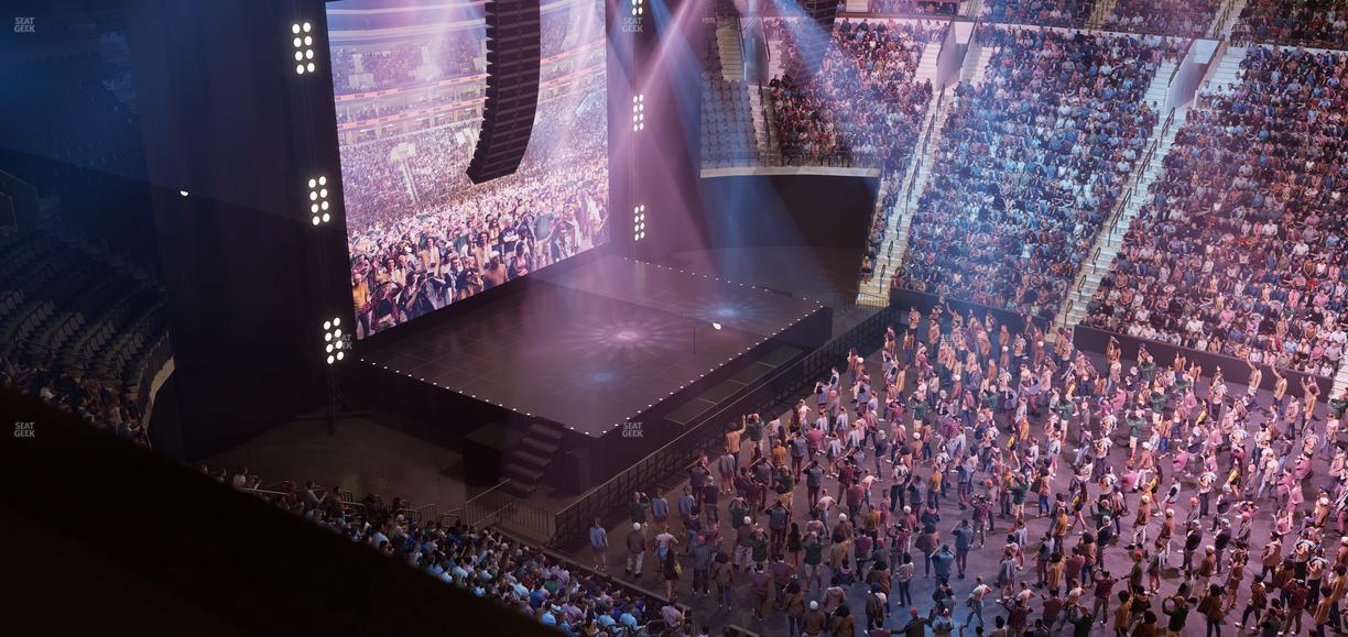 Xfinity Mobile Arena - Section 201 Seat View
