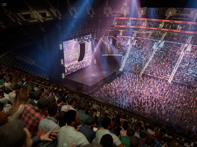 Xfinity Mobile Arena - Section 202 Seat View