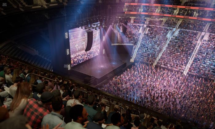 Xfinity Mobile Arena - Section 202 Seat View