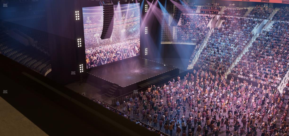Xfinity Mobile Arena - Section 202 Seat View
