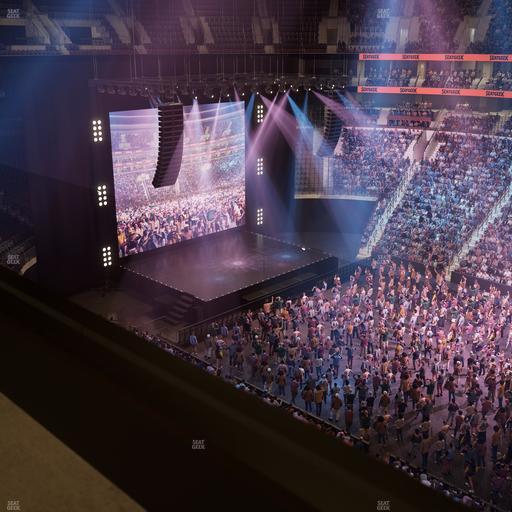 Xfinity Mobile Arena - Section 202 Seat View