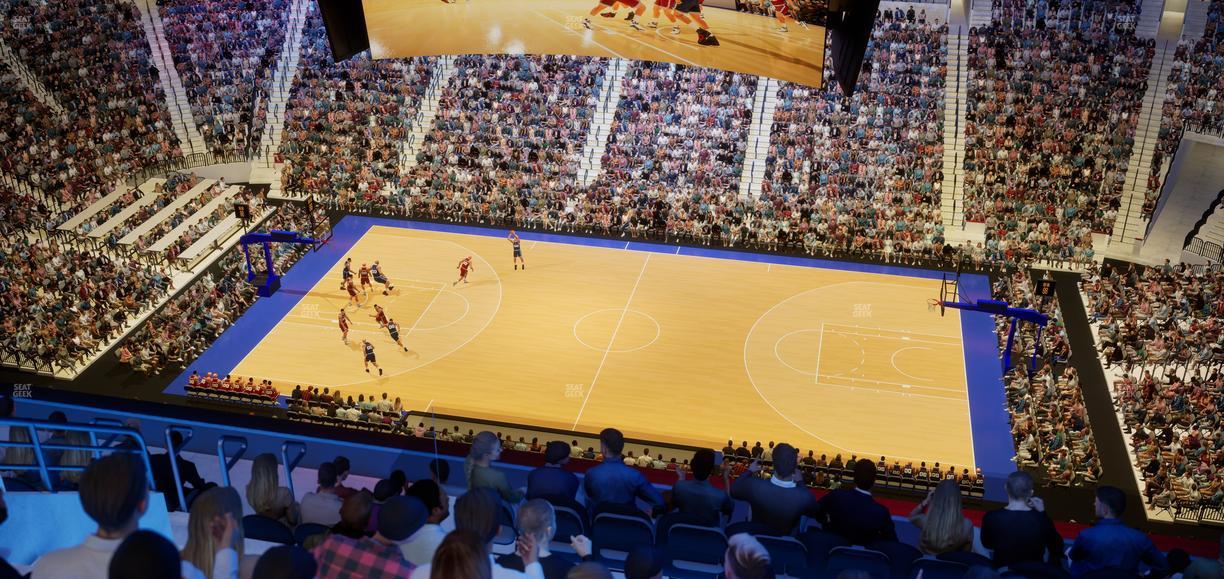 Xfinity Mobile Arena - Section 202 Seat View
