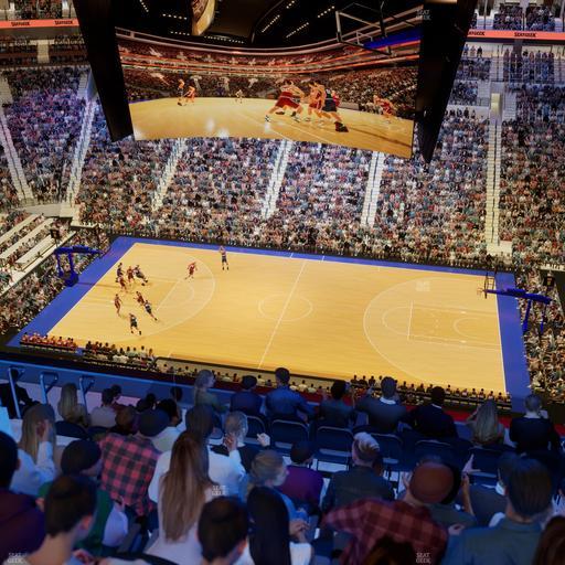 Xfinity Mobile Arena - Section 202 Seat View