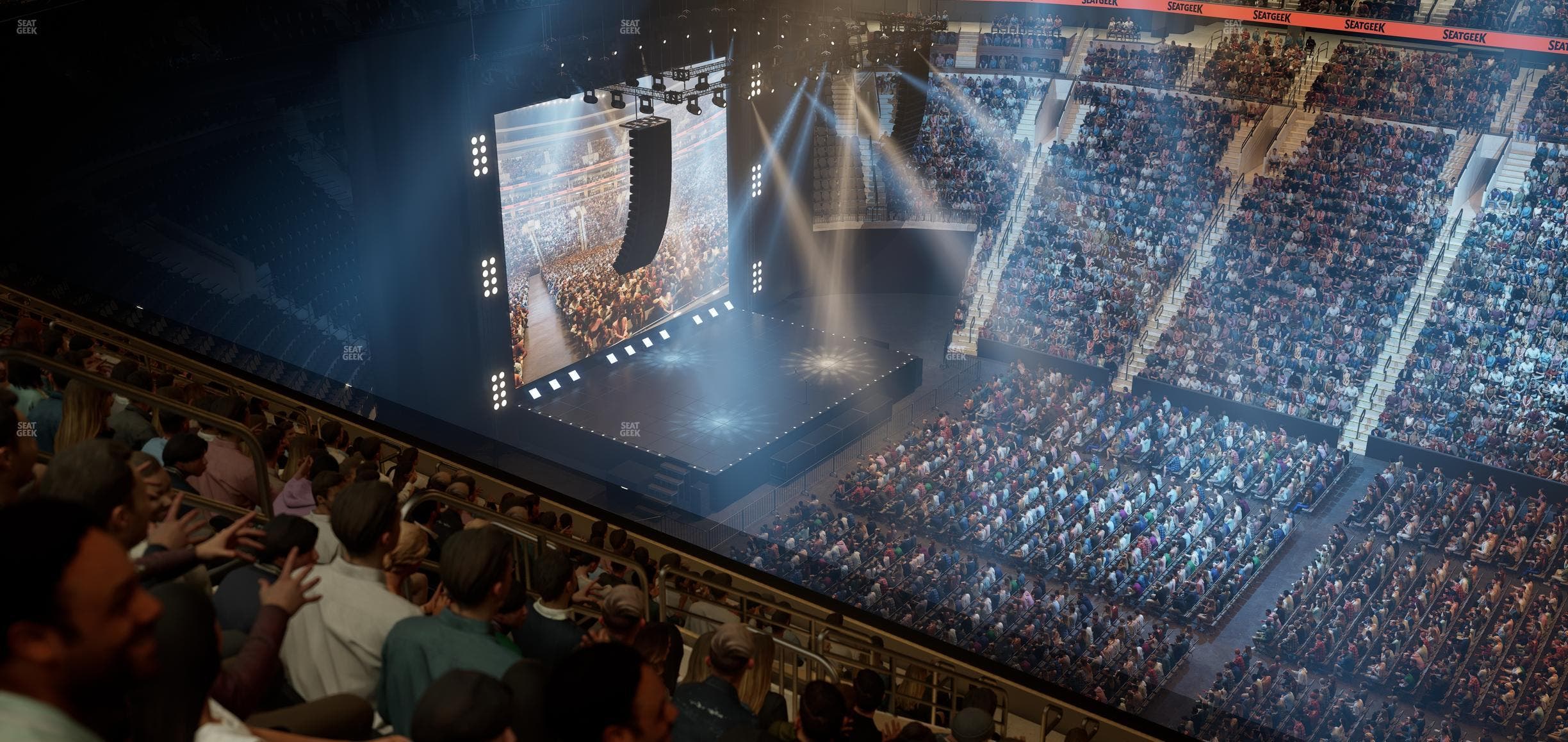 Xfinity Mobile Arena - Section 202 Seat View