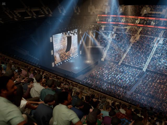Xfinity Mobile Arena - Section 202 Seat View