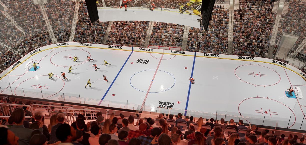 Xfinity Mobile Arena - Section 202 Seat View