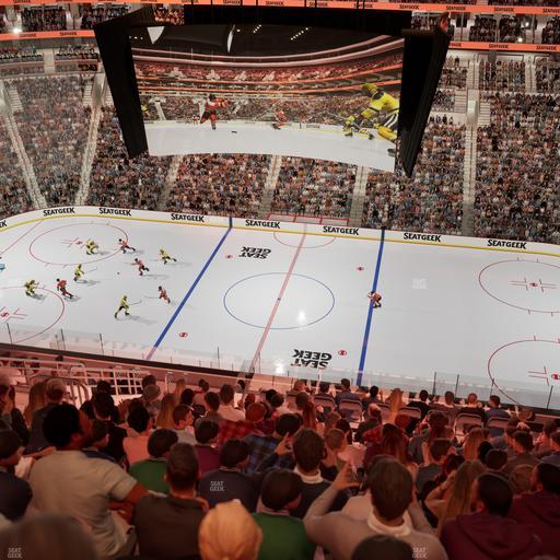 Xfinity Mobile Arena - Section 202 Seat View