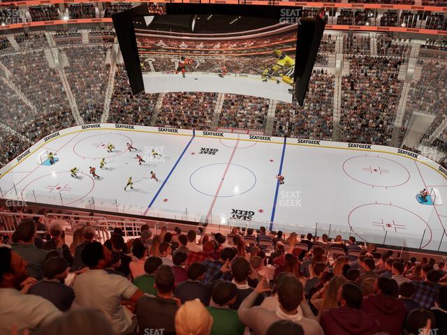 Xfinity Mobile Arena - Section 202 Seat View