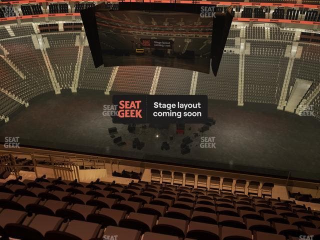 Xfinity Mobile Arena - Section 202 Seat View