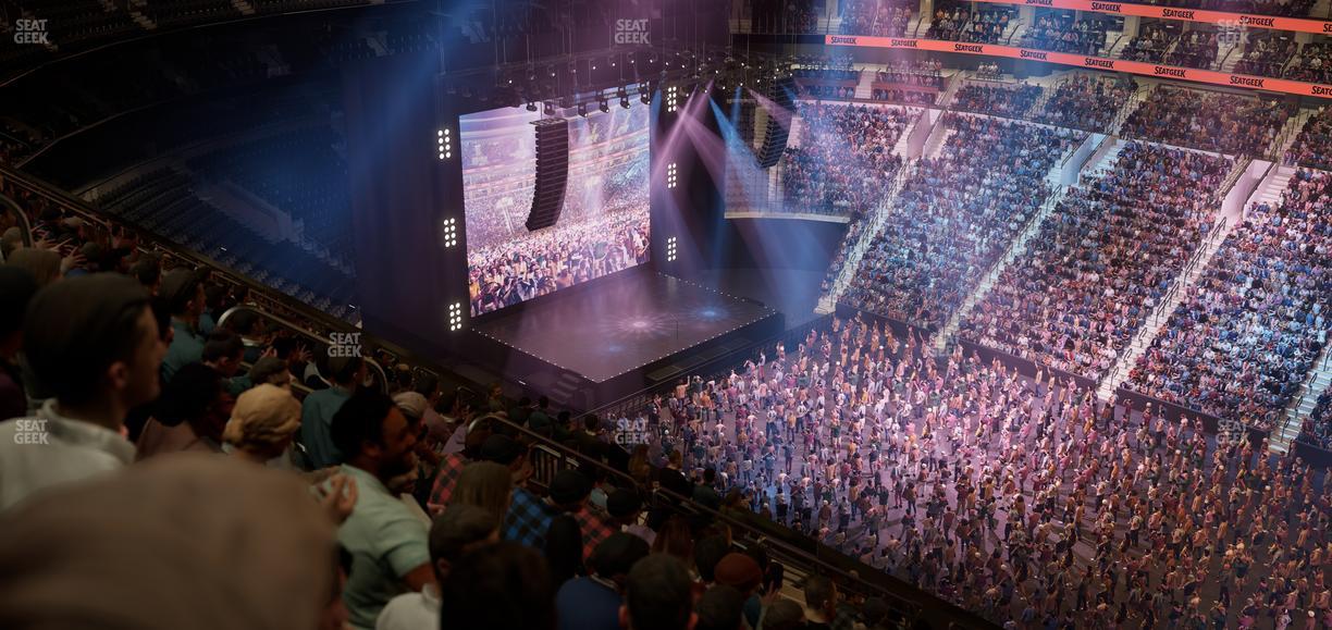 Xfinity Mobile Arena - Section 203 Seat View