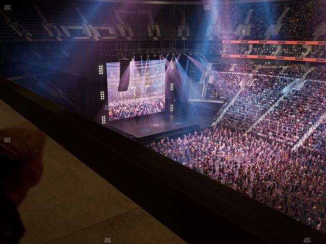 Xfinity Mobile Arena - Section 203 Seat View