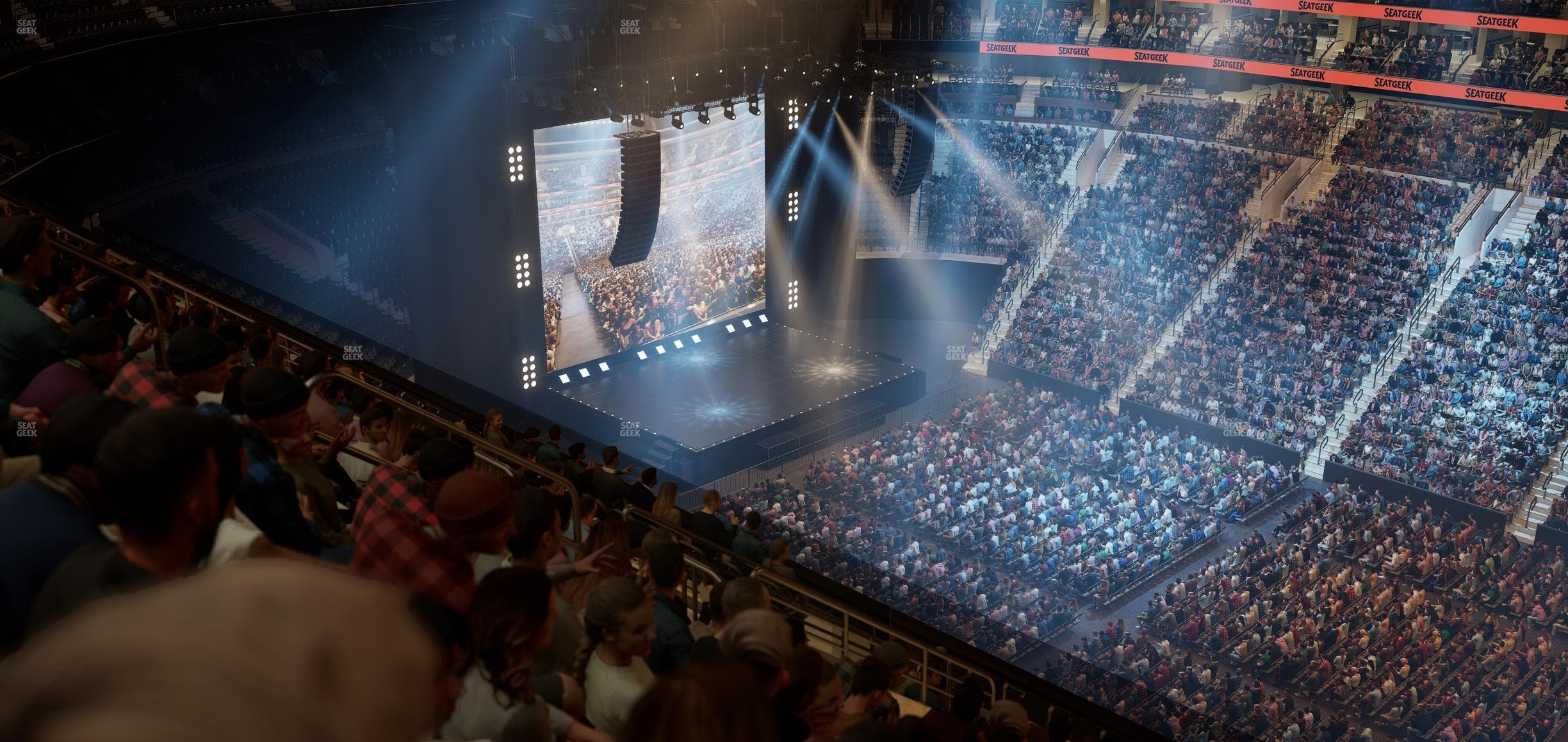 Xfinity Mobile Arena - Section 203 Seat View
