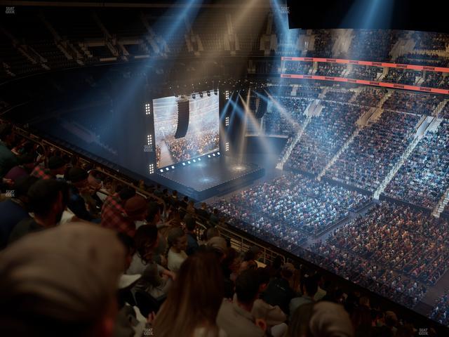 Xfinity Mobile Arena - Section 203 Seat View