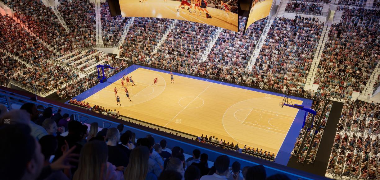 Xfinity Mobile Arena - Section 203 Seat View