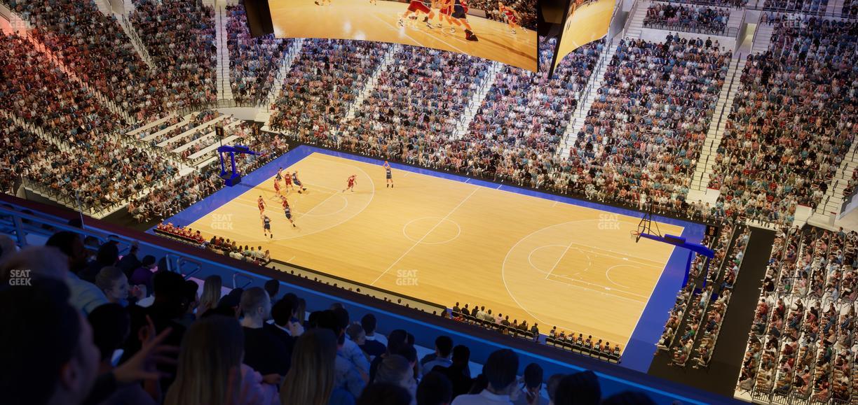 Xfinity Mobile Arena - Section 203 Seat View