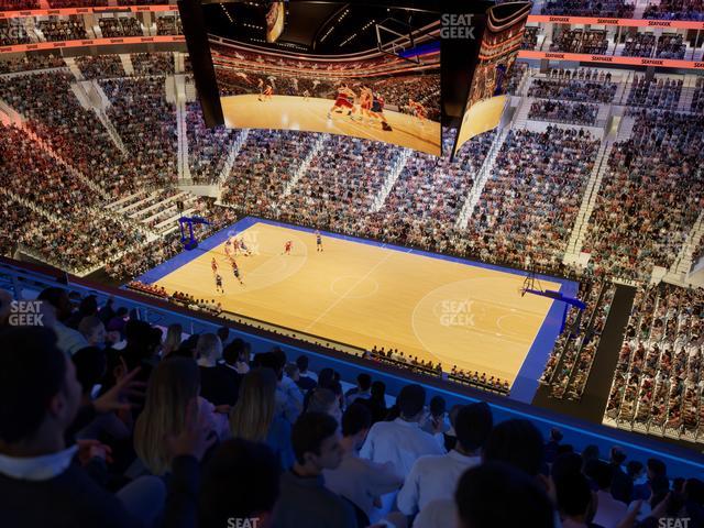 Xfinity Mobile Arena - Section 203 Seat View