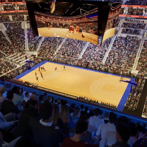 Xfinity Mobile Arena - Section 203 Seat View