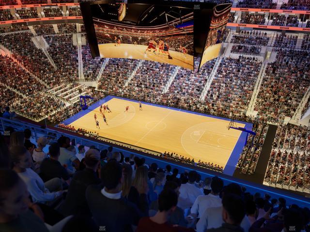 Xfinity Mobile Arena - Section 203 Seat View