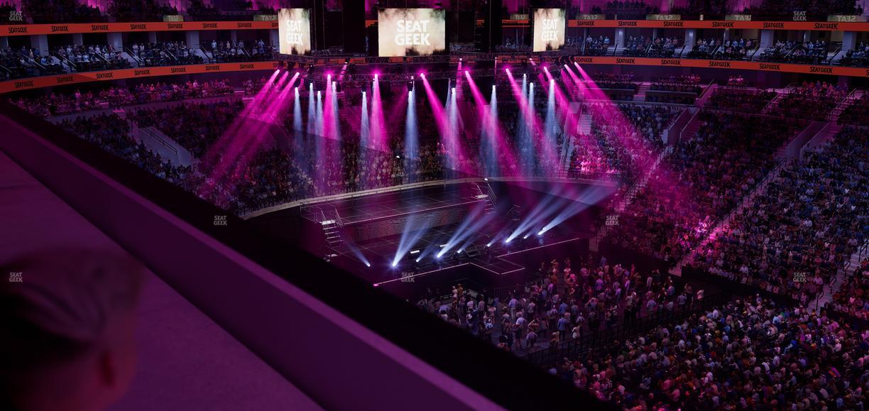 Xfinity Mobile Arena - Section 203 Seat View