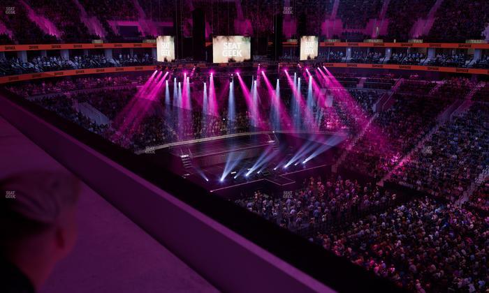 Xfinity Mobile Arena - Section 203 Seat View