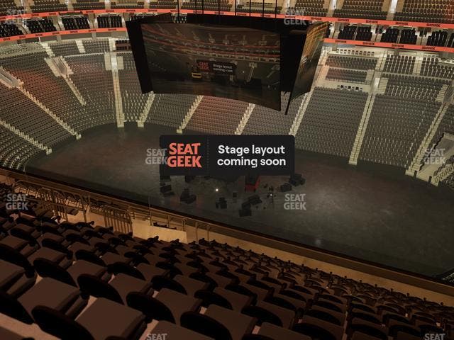 Xfinity Mobile Arena - Section 203 Seat View