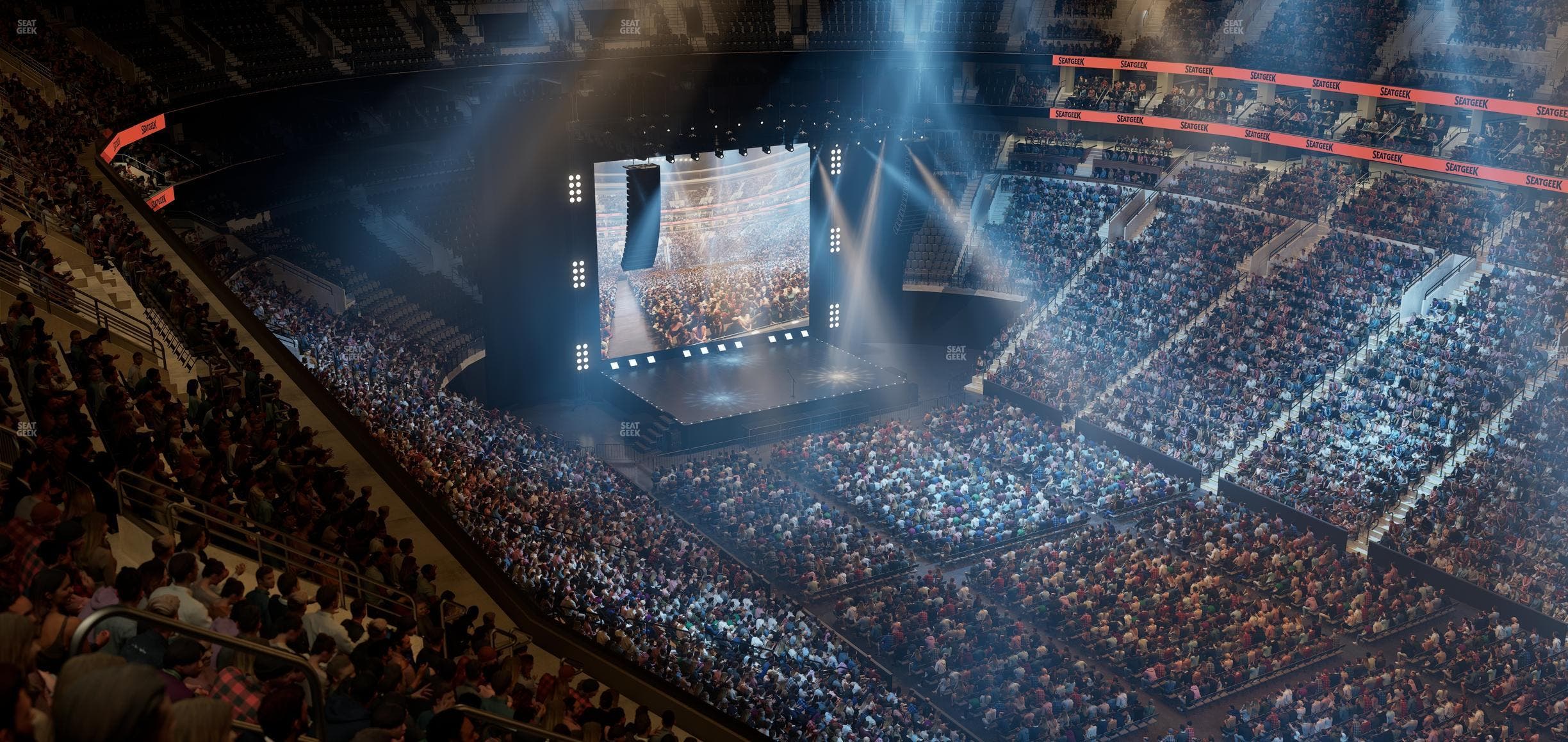 Xfinity Mobile Arena - Section 204 A Seat View