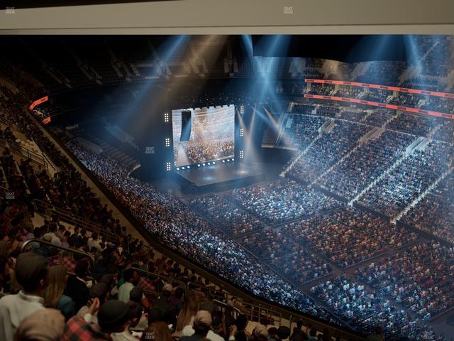 Xfinity Mobile Arena - Section 204 A Seat View