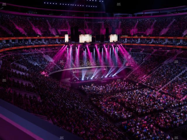 Xfinity Mobile Arena - Section 204 A Seat View
