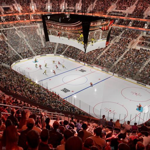 Xfinity Mobile Arena - Section 204 A Seat View