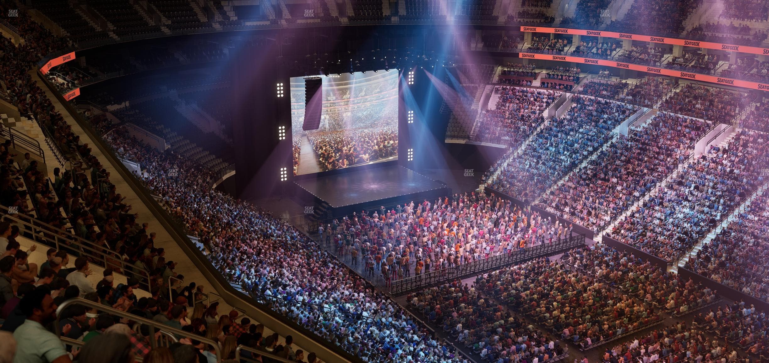Xfinity Mobile Arena - Section 204 A Seat View