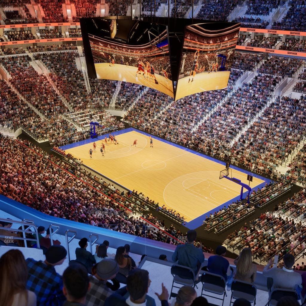 Xfinity Mobile Arena - Section 204 A Seat View