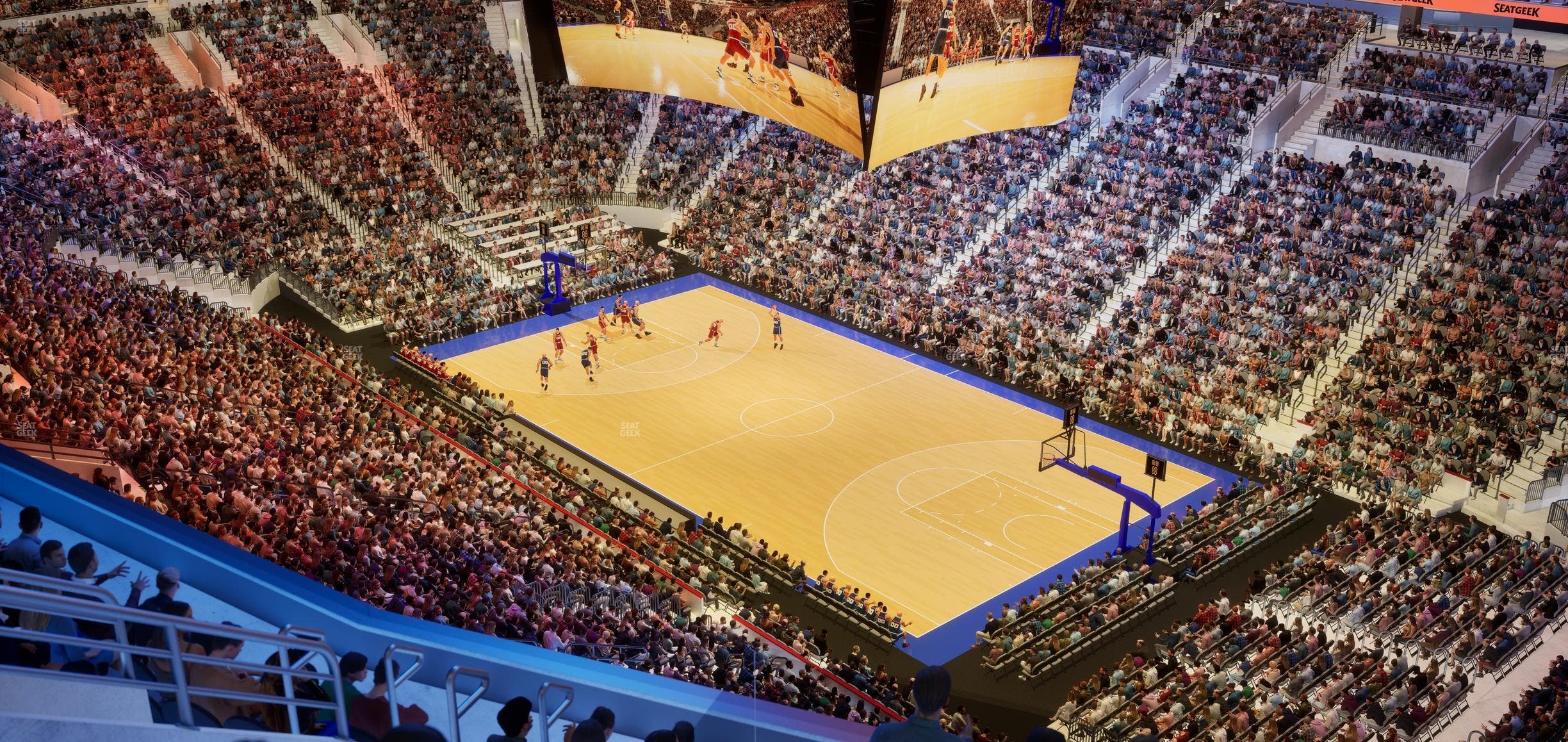 Xfinity Mobile Arena - Section 204 A Seat View