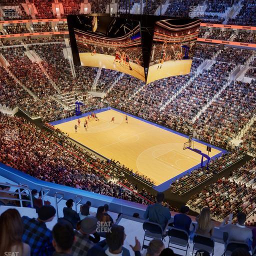 Xfinity Mobile Arena - Section 204 A Seat View