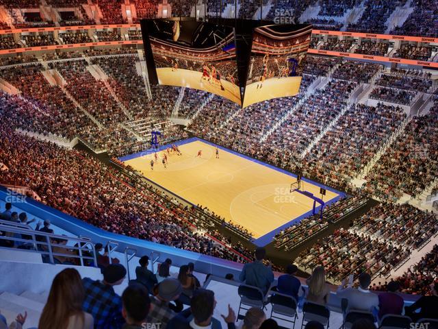 Xfinity Mobile Arena - Section 204 A Seat View
