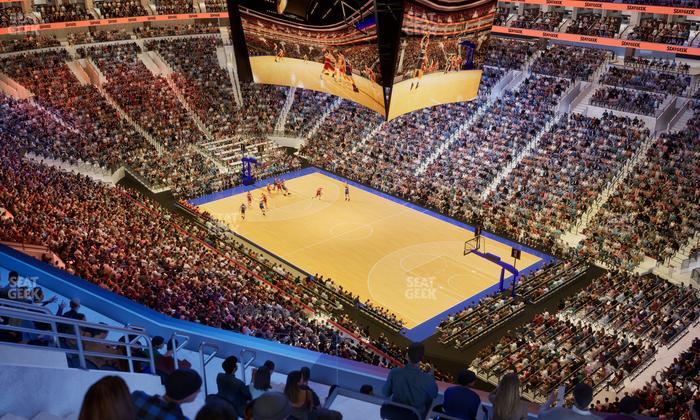 Xfinity Mobile Arena - Section 204 A Seat View